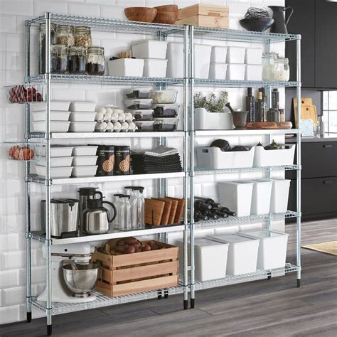 ikea storage racks.